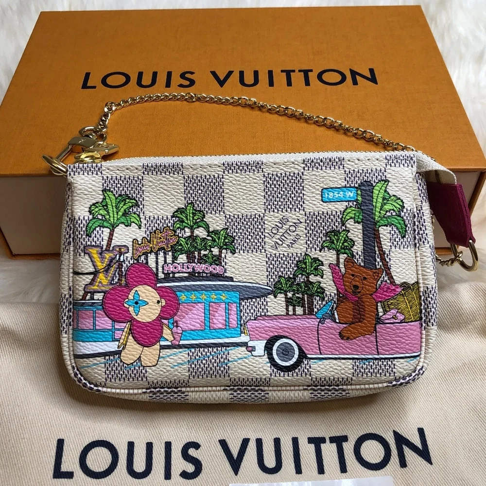 NWT Louis Vuitton 2021 Xmas Animation Mini Pochette - Picture 2 of 12